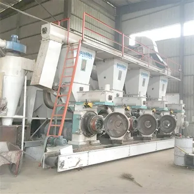 Produktionslinie für Sägemehl-Holzpellets